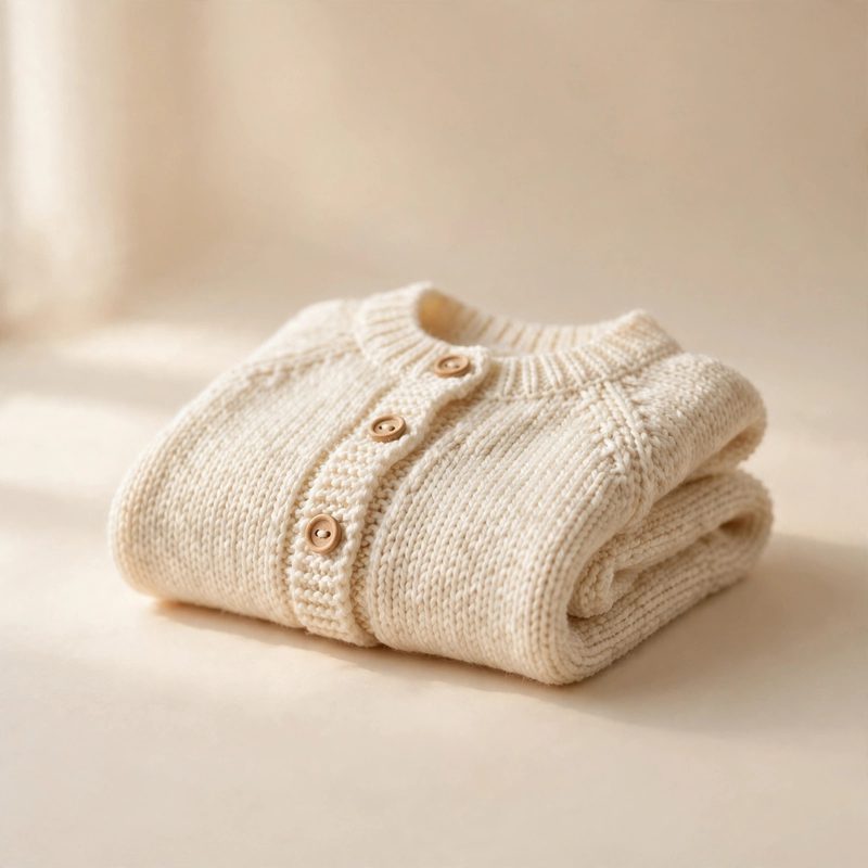 Baby sweater — yarn yardage and skein counts